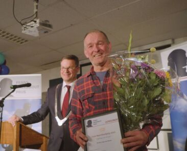 Jaap van Boven wint Frans Naereboutprijs 2022